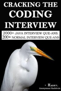 cover of the book Cracking the Coding Interview. (2500+ Interview Que. & Ans.)