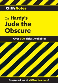 cover of the book Cliffsnotes on Hardy's Jude the Obscure