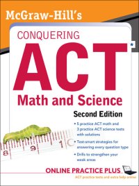 cover of the book McGraw-Hill's Conquering ACT Math and Science