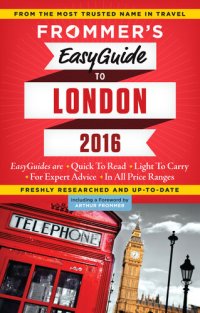 cover of the book Frommer's Easyguide to London 2016