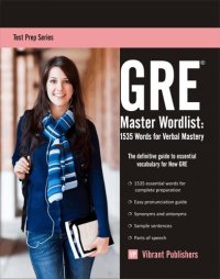 cover of the book GRE Master Word List: 1535 Words for Verbal Mastery