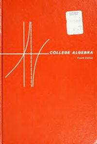 cover of the book COLLEGE ALGEBRA