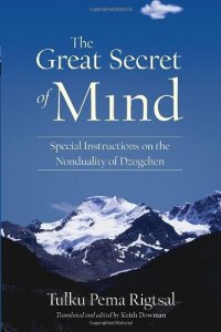 cover of the book The Great Secret of Mind: Special Instructions on the Nonduality of Dzogchen