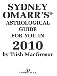 cover of the book Sydney Omarr's Astrological Guide For You In 2010