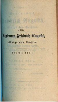 cover of the book Die Zeiträume von 1806-1827 enthaltend