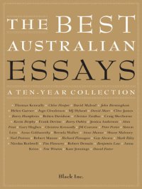 cover of the book The Best Australian Essays: A Ten-Year Collection