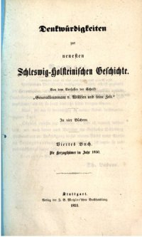 cover of the book Die Herzogtümer im Jahr 1850