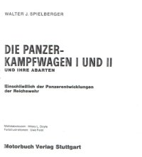 cover of the book Die PzKpfw I und II und Ihre Abarten