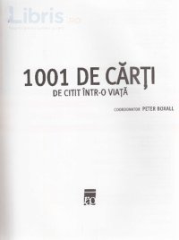 cover of the book 1001 de carti de citit intr-o viata