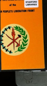 cover of the book National Democratic Programme of the Eritrean People’s Liberation Front