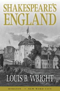 cover of the book Shakespeare's England