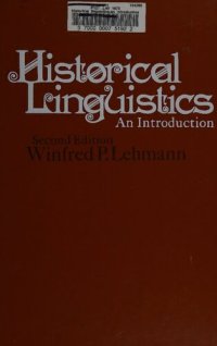 cover of the book Historical Linguistics: An Introduction