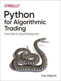 cover of the book Python for Algorithmic Trading: From Idea to Cloud Deployment