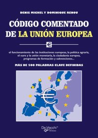 cover of the book Código comentado de la Unión europea