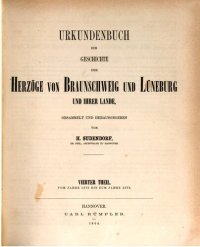 cover of the book Urkundenbuch zur Geschichte der Herzöge von Braunschweig und Lüneburg und ihrer Lande / Vom Jahre 1370 bis zum Jahre 1373