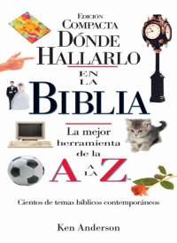 cover of the book Donde Hallarlo en la Biblia edición compacta