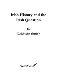 cover of the book Irish History and the Irish Question