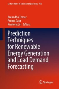 cover of the book Prediction Techniques for Renewable Energy Generation and Load Demand Forecasting