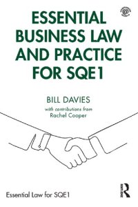 cover of the book Essential Business Law and Practice for SQE1