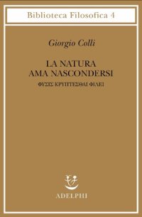 cover of the book La natura ama nascondersi