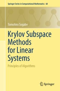 cover of the book Krylov Subspace Methods for Linear Systems: Principles of Algorithms