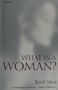 cover of the book What Is a Woman?: And Other Essays