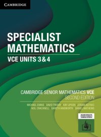 cover of the book Cambridge Specialist Mathematics VCE Units 3&4