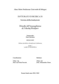 cover of the book Filosofia dell'ineguaglianza di Nikolaj Berdjaev