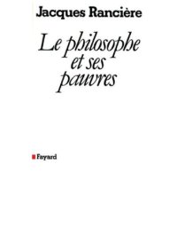 cover of the book Le philosophe et ses pauvres