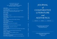 cover of the book Journal of Comparative Literature and Aesthetics