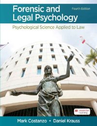 cover of the book Forensic and Legal Psychology: Psychological Science Applied to Law