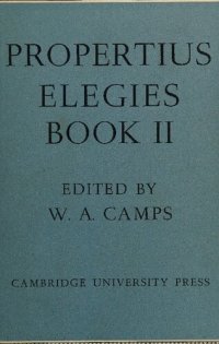 cover of the book Propertius: Elegies: Book II