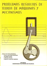 cover of the book Problemas resueltos de teoría de máquinas y mecanismos