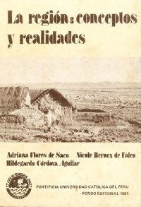 cover of the book La región: conceptos y realidades