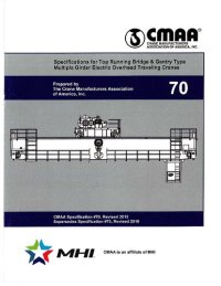 cover of the book CMAA Specification No. 70-2015