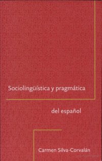 cover of the book Sociolingüística y pragmática del español