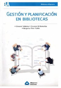 cover of the book Gestión y planificación en bibliotecas