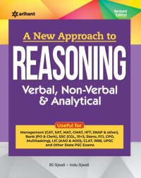 cover of the book A New Approach to Reasoning: Verbal, Non-Verbal & Analytical