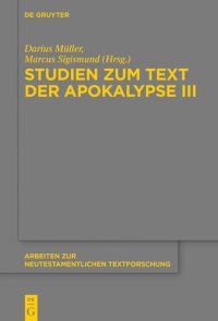 cover of the book Studien zum Text der Apokalypse III