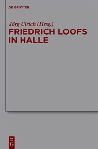 cover of the book Friedrich Loofs in Halle