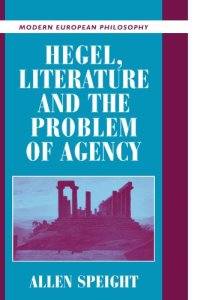 cover of the book Hegel, Literature, and the Problem of Agency 