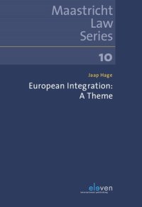 cover of the book European Integration: a Theme