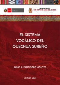 cover of the book El sistema vocálico del quechua sureño