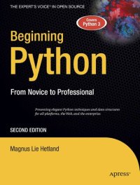 cover of the book Beginning Python: From Novice to Professional