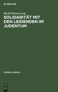 cover of the book Solidarität mit den Leidenden im Judentum