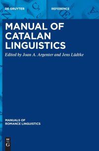 cover of the book Manual of Catalan Linguistics