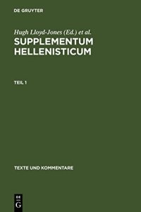 cover of the book Supplementum Hellenisticum