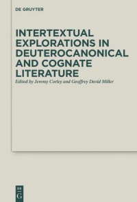 cover of the book Intertextual Explorations in Deuterocanonical and Cognate Literature