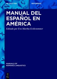 cover of the book Manual del español en América