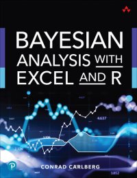 cover of the book Bayesian Analysis with Excel and R